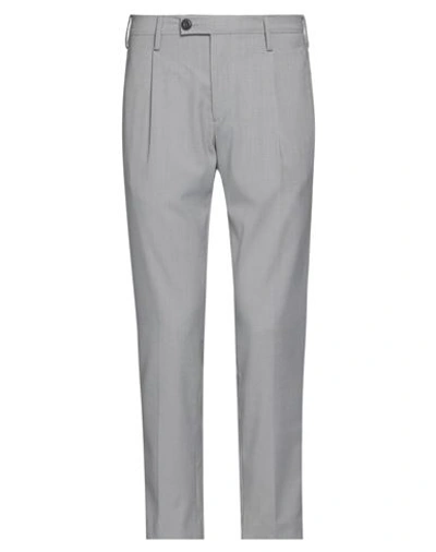 Gabardine Man Pants Light Grey Size 32 Polyester, Rayon, Elastane