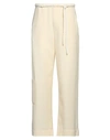 Bonsai Man Pants Cream Size M Polyester In White