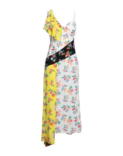 MSGM MSGM WOMAN MIDI DRESS WHITE SIZE 6 VISCOSE