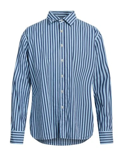 Alessandro Gherardi Man Shirt Sky Blue Size Xl Cotton