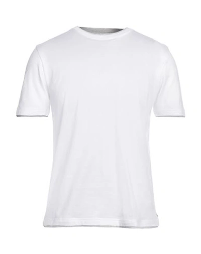 Eleventy Man T-shirt White Size S Cotton