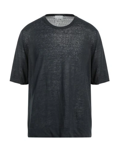 Ballantyne Man T-shirt Dark Green Size 46 Linen In Green