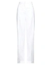 Philosophy Di Lorenzo Serafini Woman Pants White Size 8 Cotton