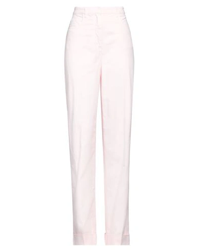 Philosophy Di Lorenzo Serafini Woman Pants Pastel Pink Size 6 Cotton