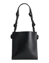 Jil Sander Woman Shoulder Bag Black Size - Calfskin