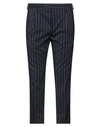 Gabardine Man Pants Midnight Blue Size 42 Polyester, Viscose, Elastane