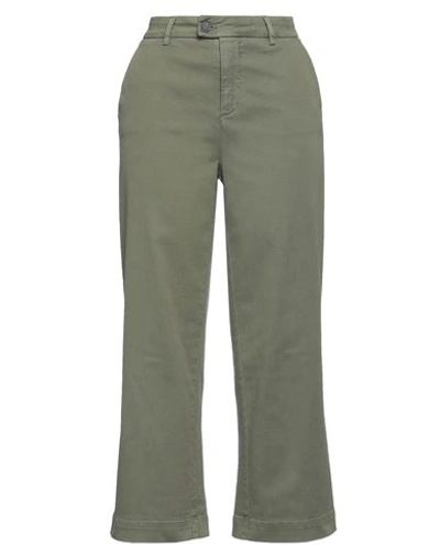 Roy Rogers Roÿ Roger's Woman Pants Military Green Size 28 Cotton, Elastane