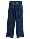 Off-white Man Denim Pants Blue Size 32 Cotton