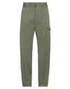 Nigel Cabourn Man Pants Military Green Size 36 Cotton
