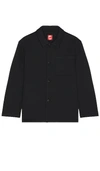 Nike Men's  Sportswear Tech Fleece Reimagined Oversized Shacket In Black