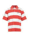 Kenzo Logo-print Striped Polo Shirt In Mutlicolore