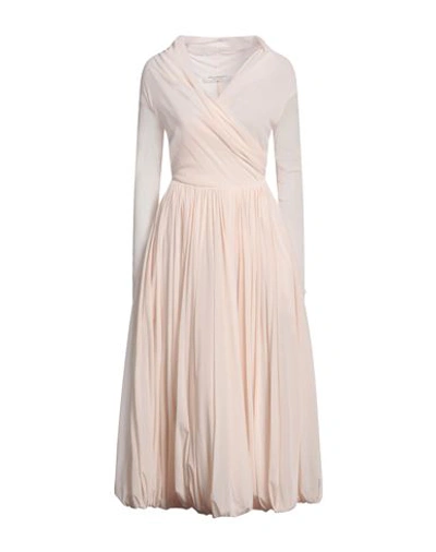 Philosophy Di Lorenzo Serafini Woman Midi Dress Light Pink Size 6 Polyamide