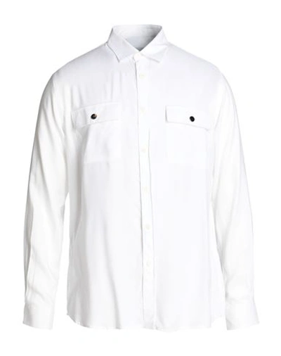 Gaelle Paris Gaëlle Paris Man Shirt White Size 40 Viscose