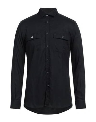 Gaelle Paris Gaëlle Paris Man Shirt Black Size 38 Viscose