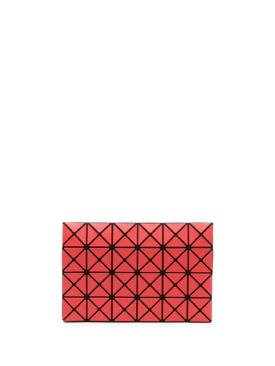 Bao Bao Issey Miyake Oyster Card Case Accessories In Red