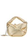 Jimmy Choo Bonny Satin-finish Tote Bag In Grey