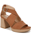 Dr. Scholl's Women's Maya City Sandals In Honey Brown Microfiber