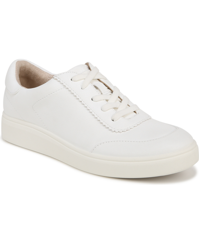 Lifestride Happy Hour Sneakers In White Faux Leather