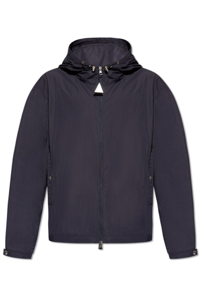 Moncler Moyse Hooded Jacket In Navy