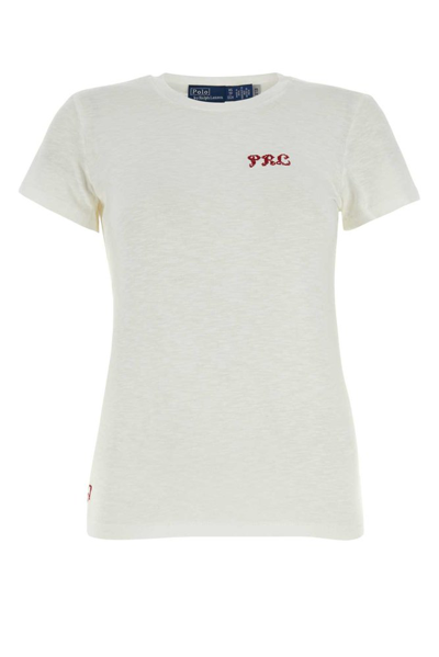 Polo Ralph Lauren Crewneck Straight Hem T In White