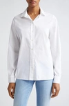 ELEVENTY CLASSIC STRETCH POPLIN BUTTON-UP SHIRT