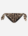 Dolce & Gabbana Leopard-print Bikini Bottom In マルチカラー