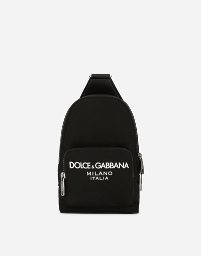 Dolce & Gabbana Nylon Crossbody Backpack