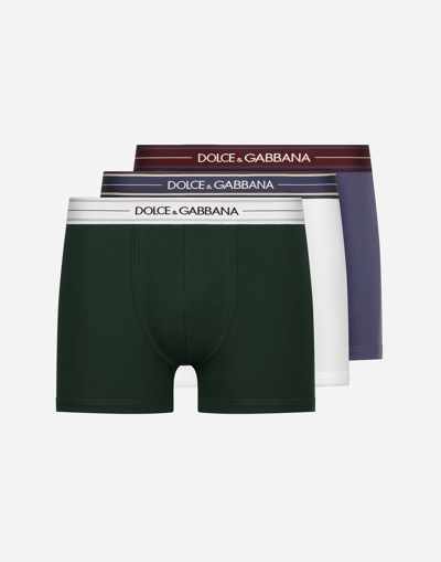 Dolce & Gabbana Slip Brando 3-pack In Multi