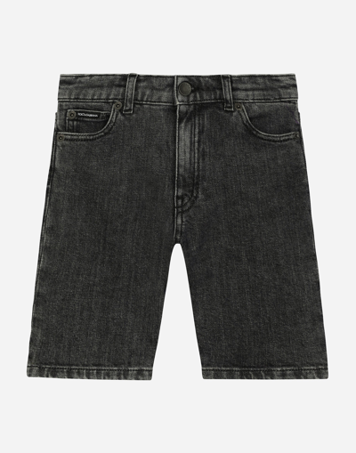 Dolce & Gabbana Bermuda In Black