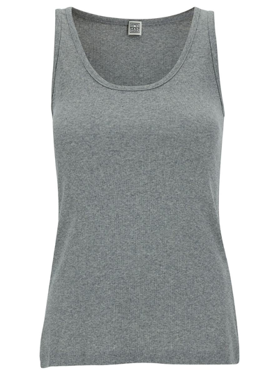 Totême Classic Rib Tank In Grey