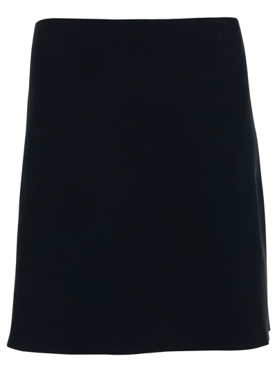 Jil Sander Mini Skirt In Black