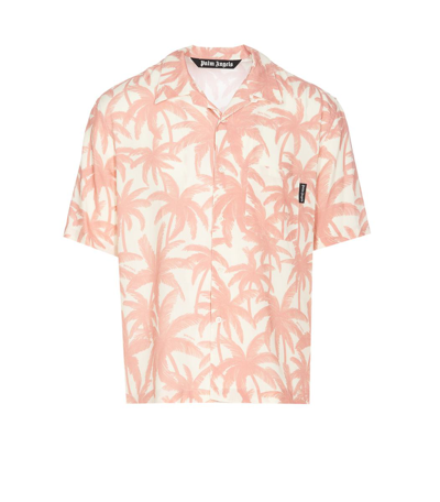 Palm Angels Shirts In Pink