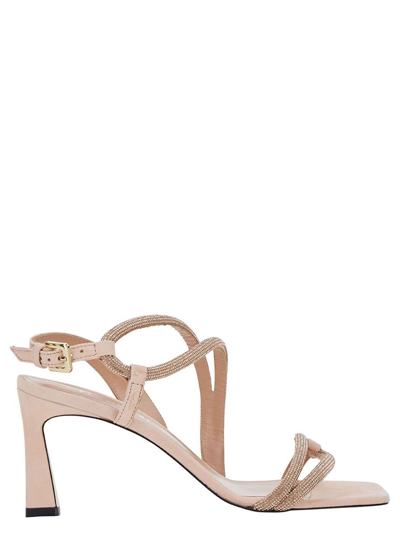 Pollini Sandals In Pink