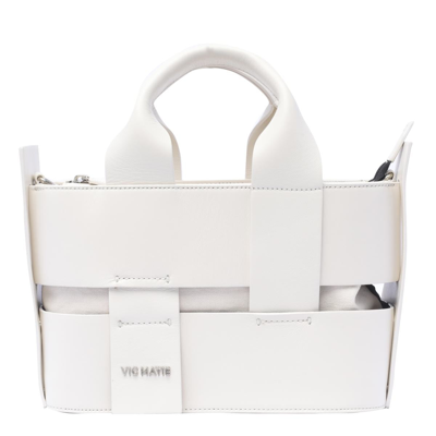 Vic Matie Bags In White