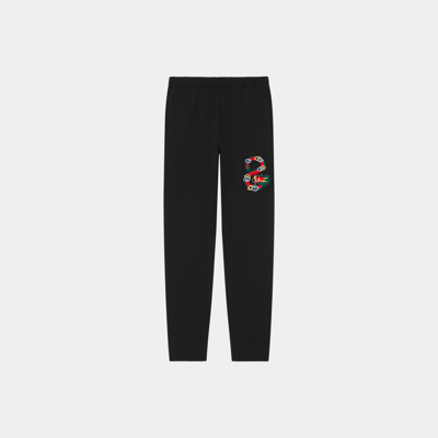 Kenzo 'year Of The Dragon' Classic Embroidered Jogging Pants Black