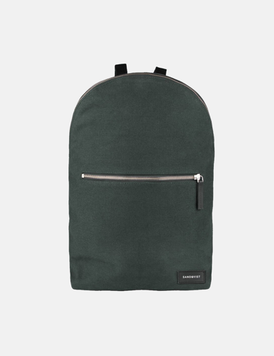 Sandqvist Alfons Backpack (canvas) In Green