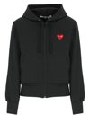 COMME DES GARÇONS PLAY HOODIE WITH LOGO