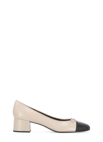 Tory Burch Cap-toe Heeled Shoes In Pink