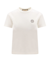 Gucci Cotton T-shirt With Gg Interlocking In White