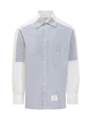 Thom Browne Patchwork Shirt In White