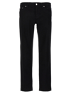Dolce & Gabbana Elegant High Waist Tape Wool Women's Pants In Black