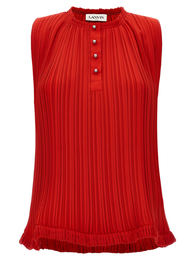 LANVIN PLEATED TOP