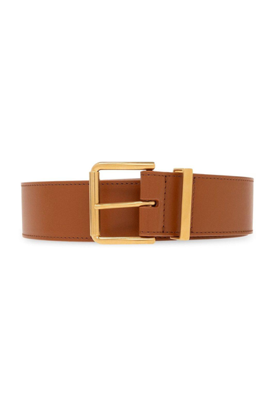 Chloé Rebeca Belt In Light Caramel