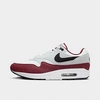 Nike Men's Air Max 1 Casual Shoes In White/black/dark Team Red/pure Platinum