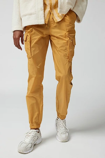 Standard Cloth Technical Nylon Cargo Pant In Gold, Men's At Urban Outfitters