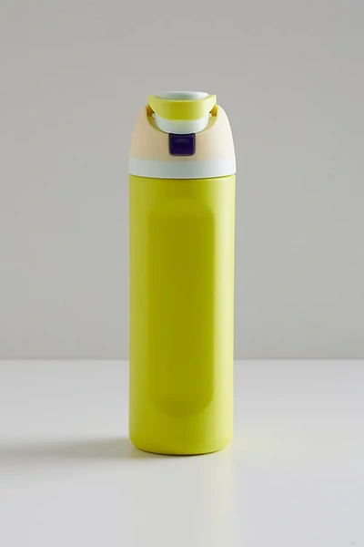 Owala Freesip 24 oz Water Bottle In Chartreuse At Urban Outfitters In Metallic