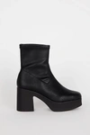 Intentionally Blank Marlowe Platform Boot In Black, Women's At Urban Outfitters In Black