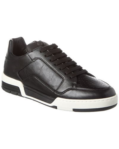 Moschino Streetball Trainer In Black
