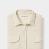 The Normal Brand Tony Loop Terry Button Up In White