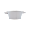 Vietri Lastra Small Handled Bowl In Grey